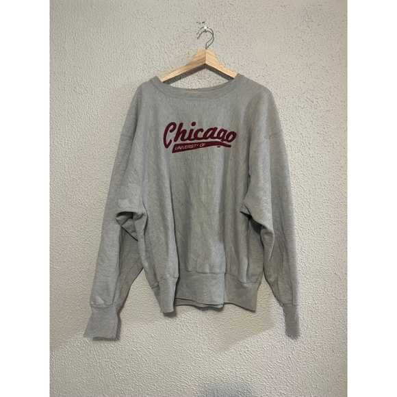 chicago bulls grey sweatshirt nike 90s